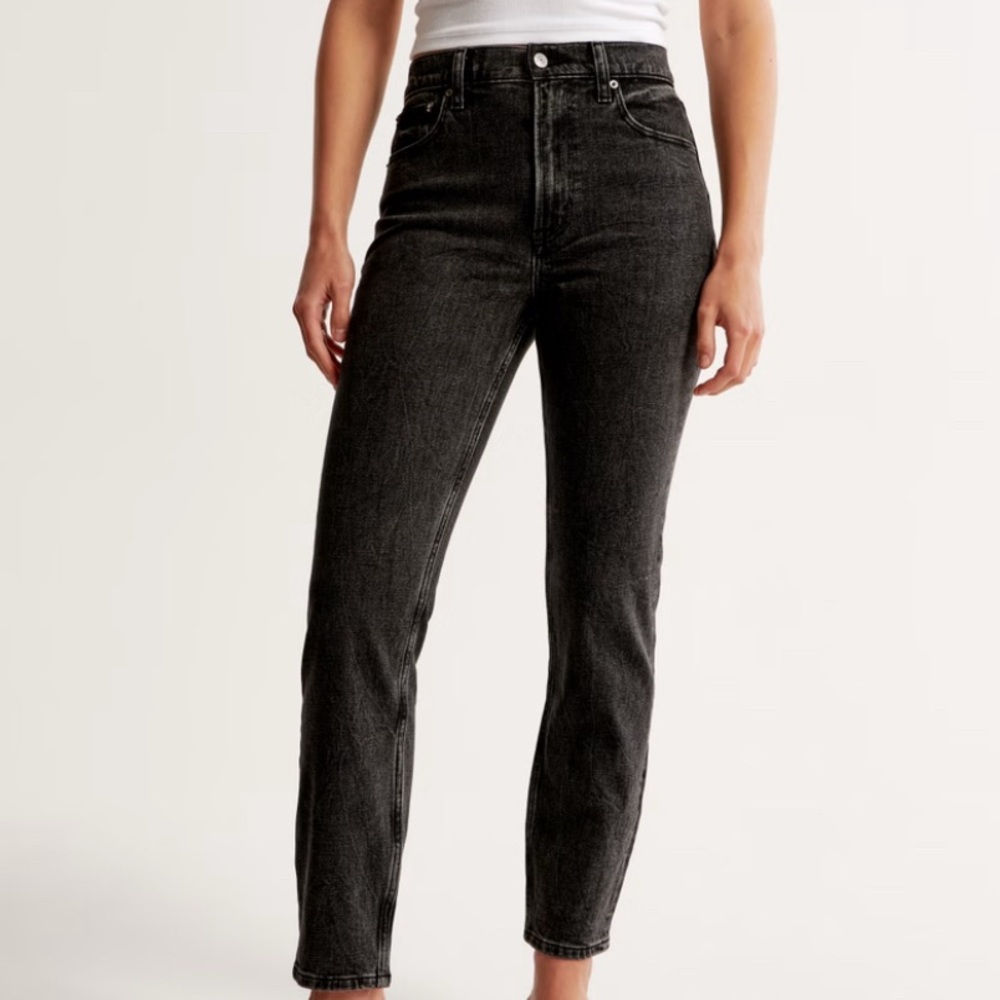 Abercrombie High Rise Mom Jeans